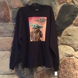 NWT Baby Yoda Long Sleeve